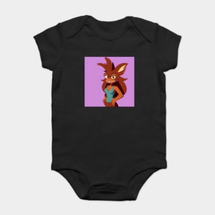 Cartoon Animal Funny Baby Bodysuit